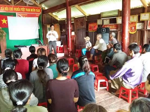 Tập huấn "Hướng dẫn phòng trừ sâu bệnh hại trên lúa vụ Hè Thu năm 2015"